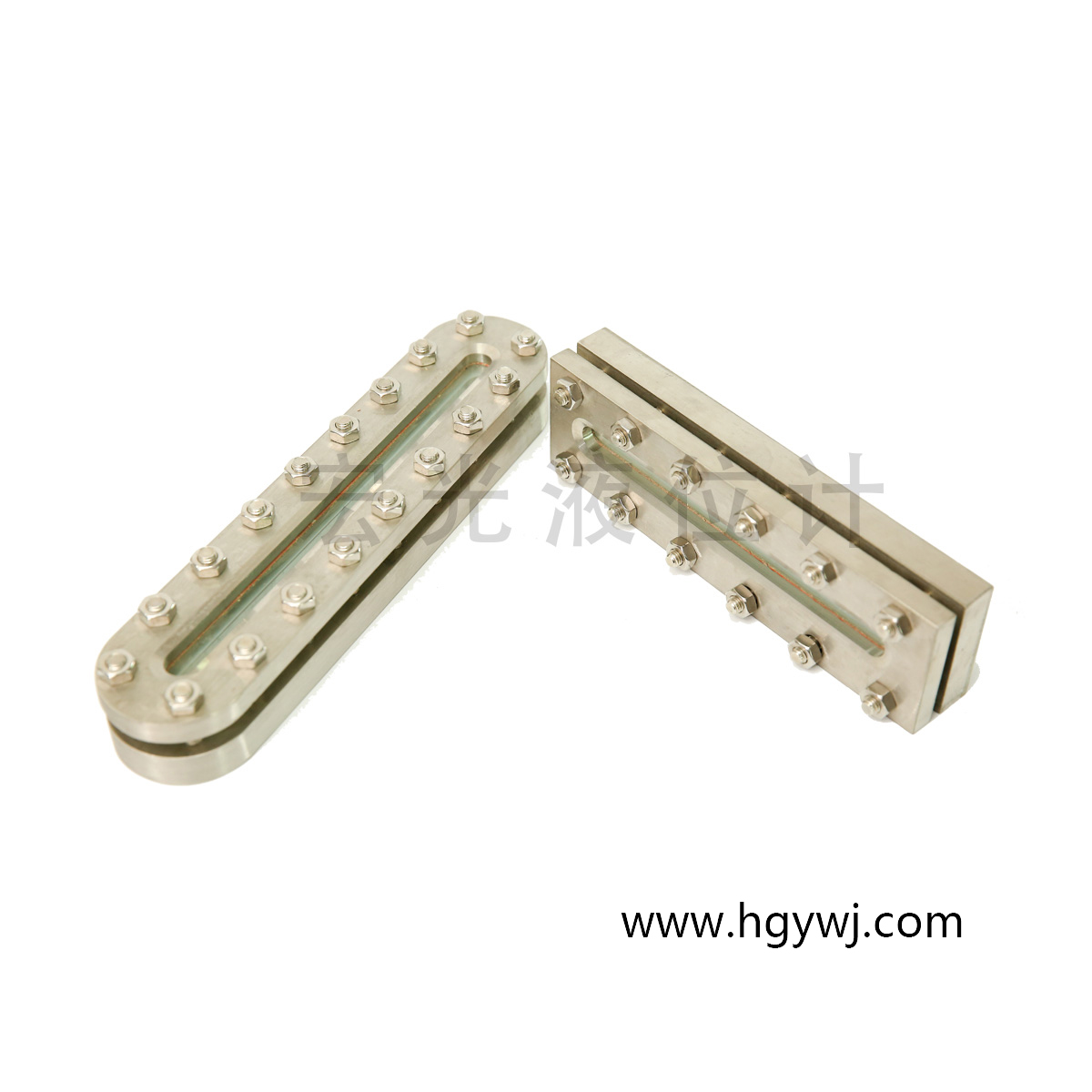 焊接式玻璃板液位计 长条视镜